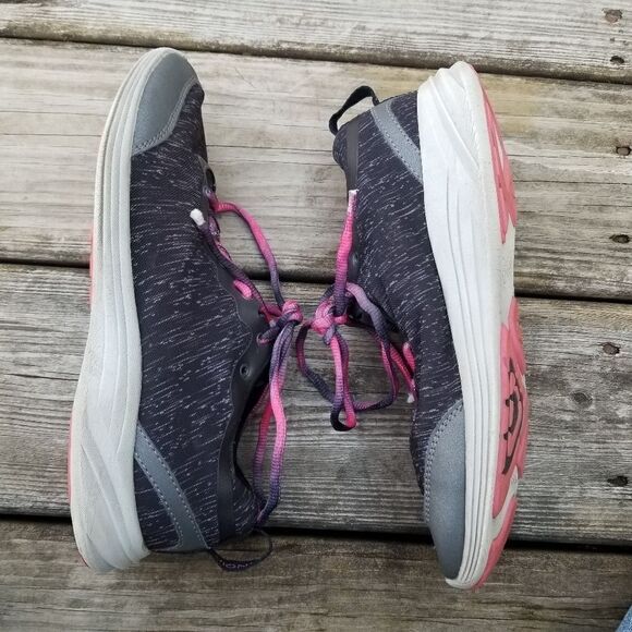 Vionic Agile Fyn Crosstraining Walking Comfort Athletic Black Pink Sneakers 8 - Picture 6 of 9